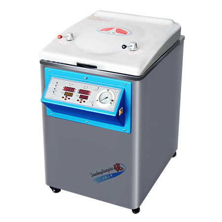 上海三申不銹鋼立式電熱蒸汽滅菌器YM50FGN(干燥內(nèi)排)50L
