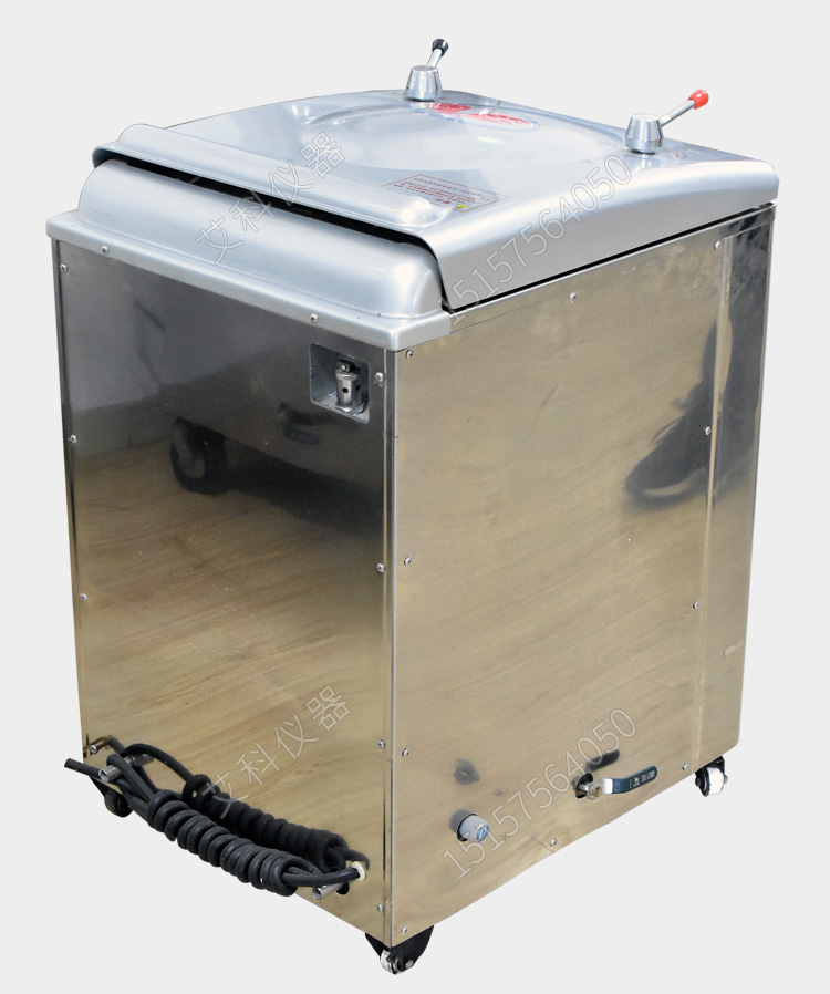 上海三申不銹鋼立式電熱蒸汽滅菌器YM75Z(定時數控)75L 壓力蒸汽滅菌鍋